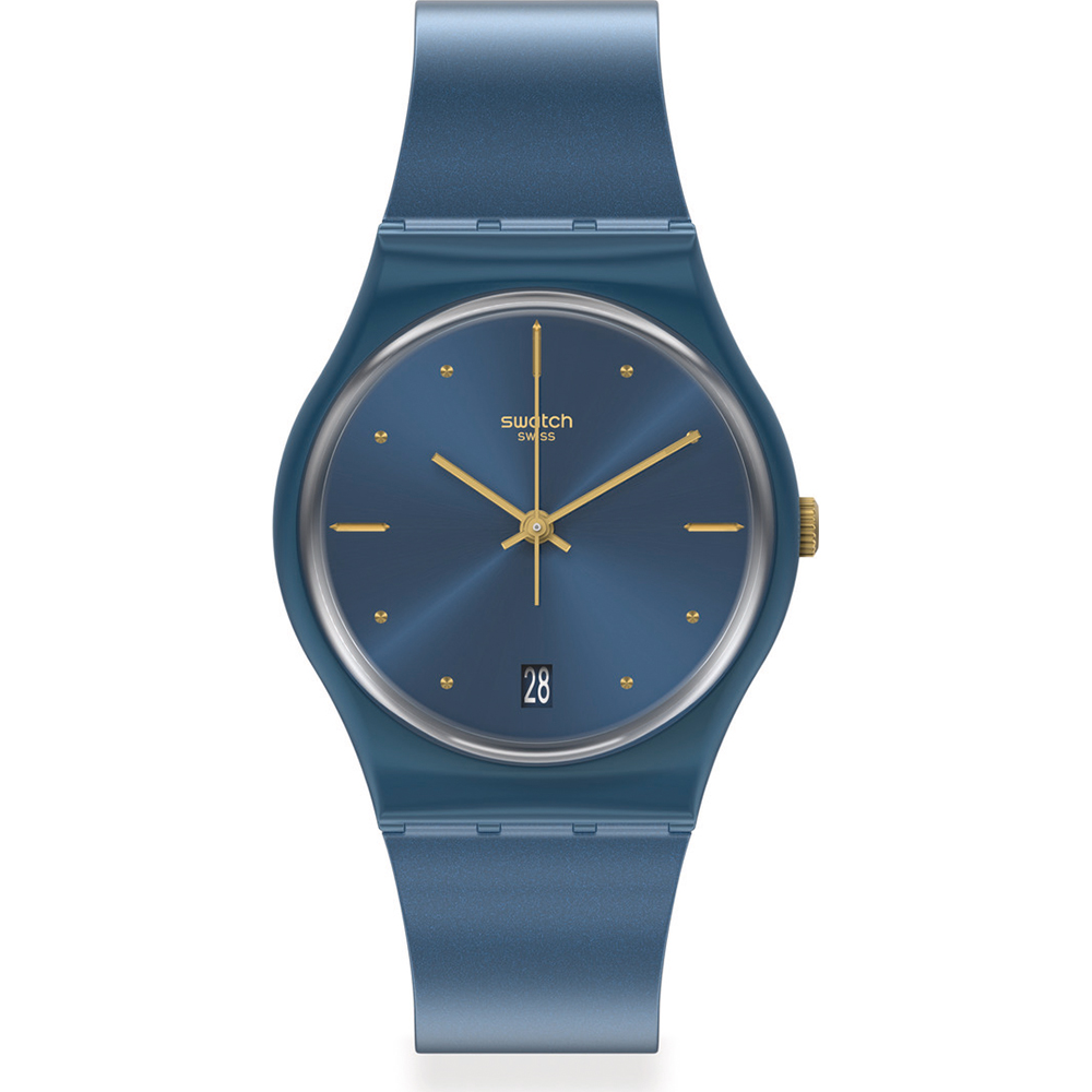 Swatch Standard Gents GN417 Pearly Blue Uhr