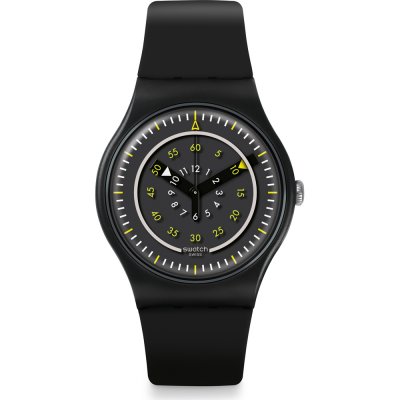 Montre Swatch Originals Large (41mm) SUOB157 Più Nero