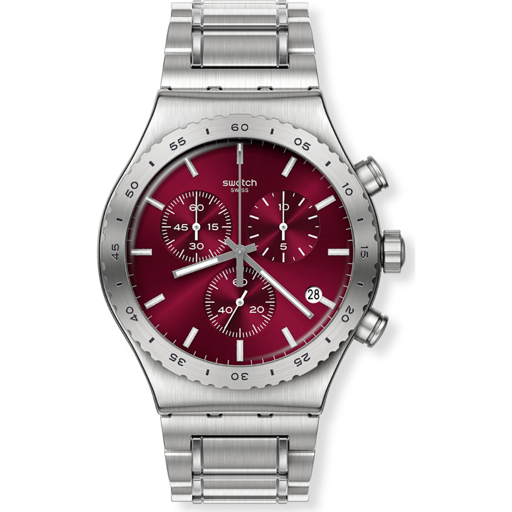 Swatch Irony - Chrono New YVS499G Purple Irony Uhr