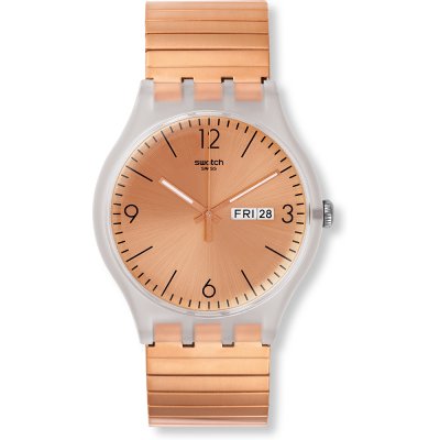 Montre Swatch Originals Large (41mm) SUOK707B Rostfrei Small