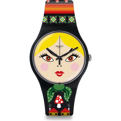 Swatch Originals Large (41mm) SUOB137 Russian Beauty Watch