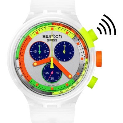 Montre Swatch Big Bold SB02K101-5300 Neon Jelly Pay!