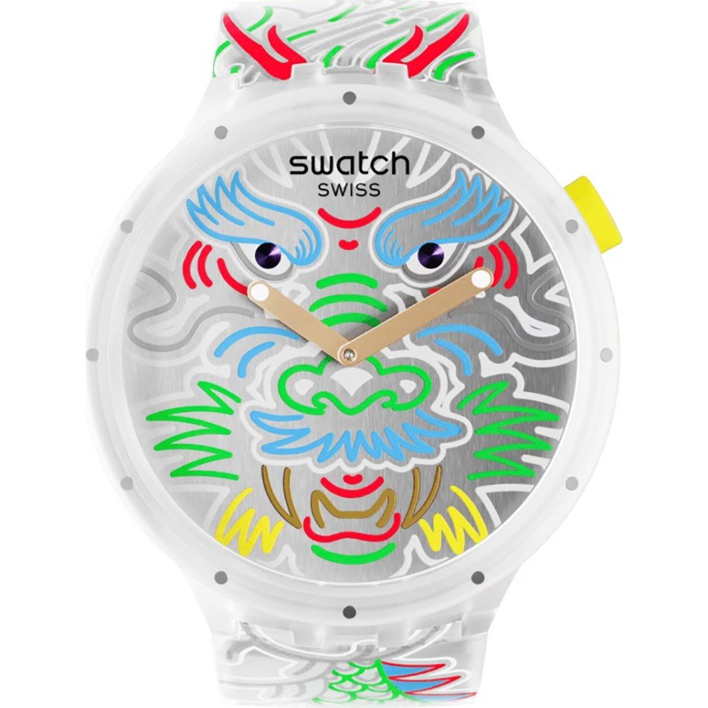 Montre Swatch Big Bold SB05Z102 Dragon in cloud