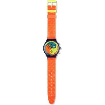 Swatch Chrono SCN101 Signal Flag Watch