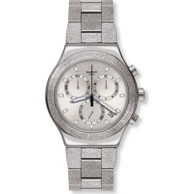 Montre Swatch Irony - Chrono New YVS472G Silver Explosion