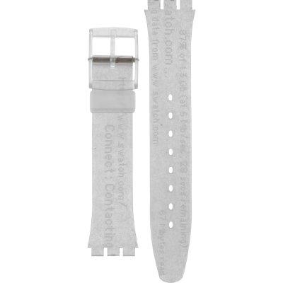 Swatch Plastic - Originals Medium (34mm) /Access/Solar/Musicall/Stop - G/SK/SL/SR/SS/SO28 ASKK114V SKK114V Cyber Commander Strap