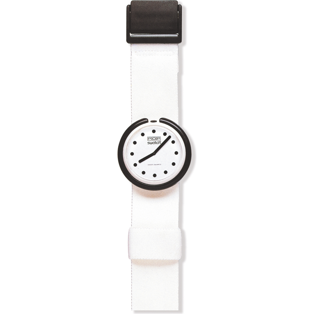 Montre Swatch Pop BW001RE Snowflake with logo