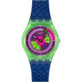 Montre Swatch Originals Medium (34mm) SO28G704 Neon Skychart