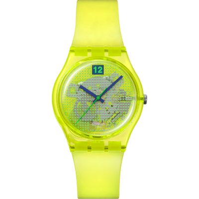 Relógio Swatch Originals Medium (34mm) SO28J103 Luminously Lemon