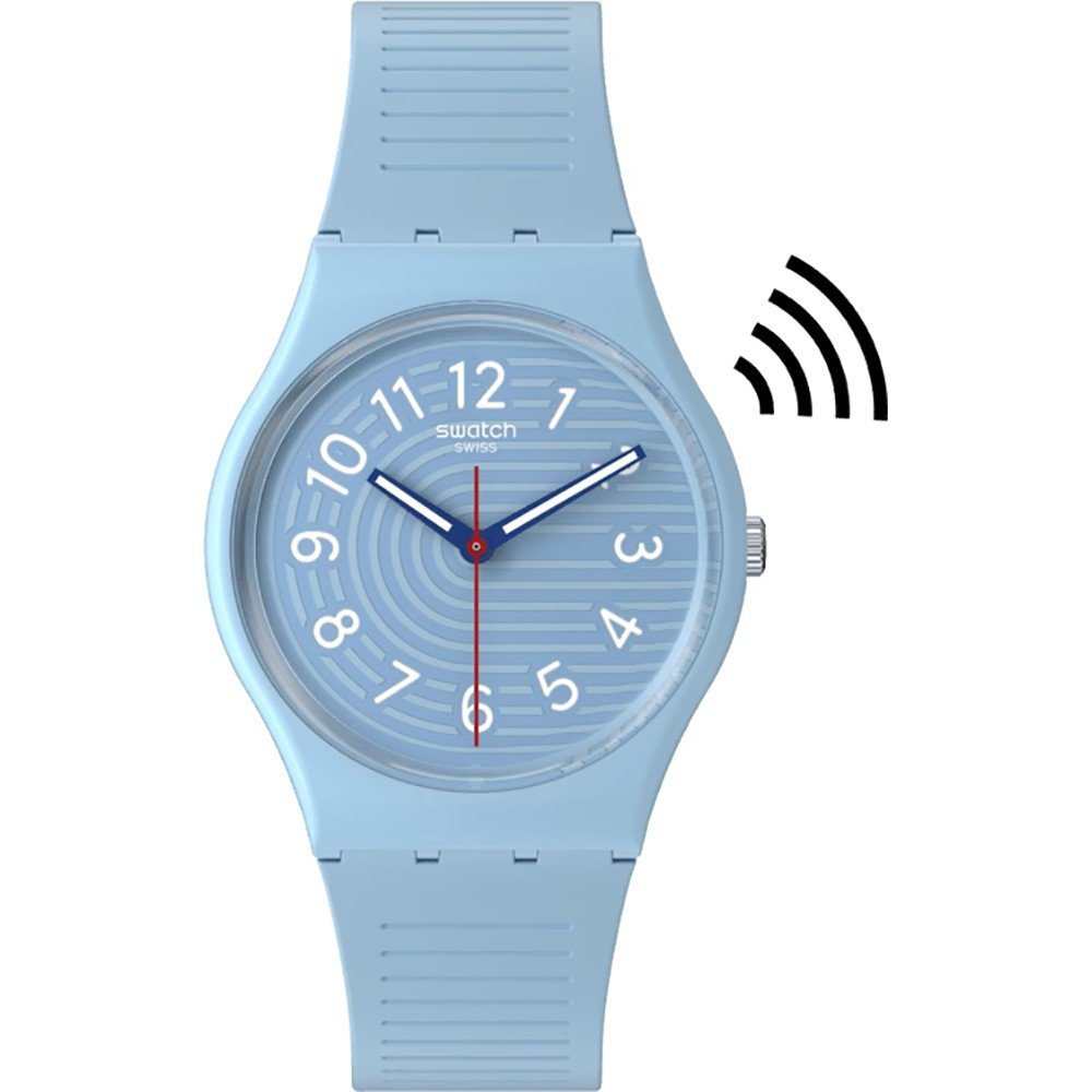 Relógio Swatch Standard Gents SO28S104-5300 Trendy lines in the sky Pay!
