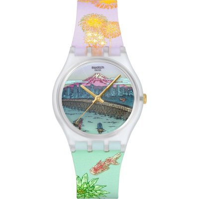 Swatch Originals Medium (34mm) SO28Z137 Destination Japan - Bridge to the past Watch