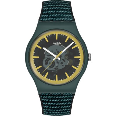 Montre Swatch Originals Large (41mm) SO29G112-6000 Perfectly Green Pay!