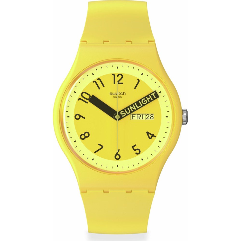Swatch NewGent SO29J702 Proudly Yellow Uhr