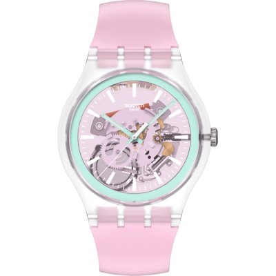 Montre Swatch Originals Large (41mm) SO29K121-6000 Perfectly Pink Pay!