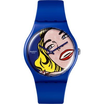 Montre Swatch Originals Large (41mm) SUOZ352 Girl by Roy Lichtenstein