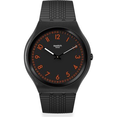 Montre Swatch New Skin Irony SS07B106 Brushed Red