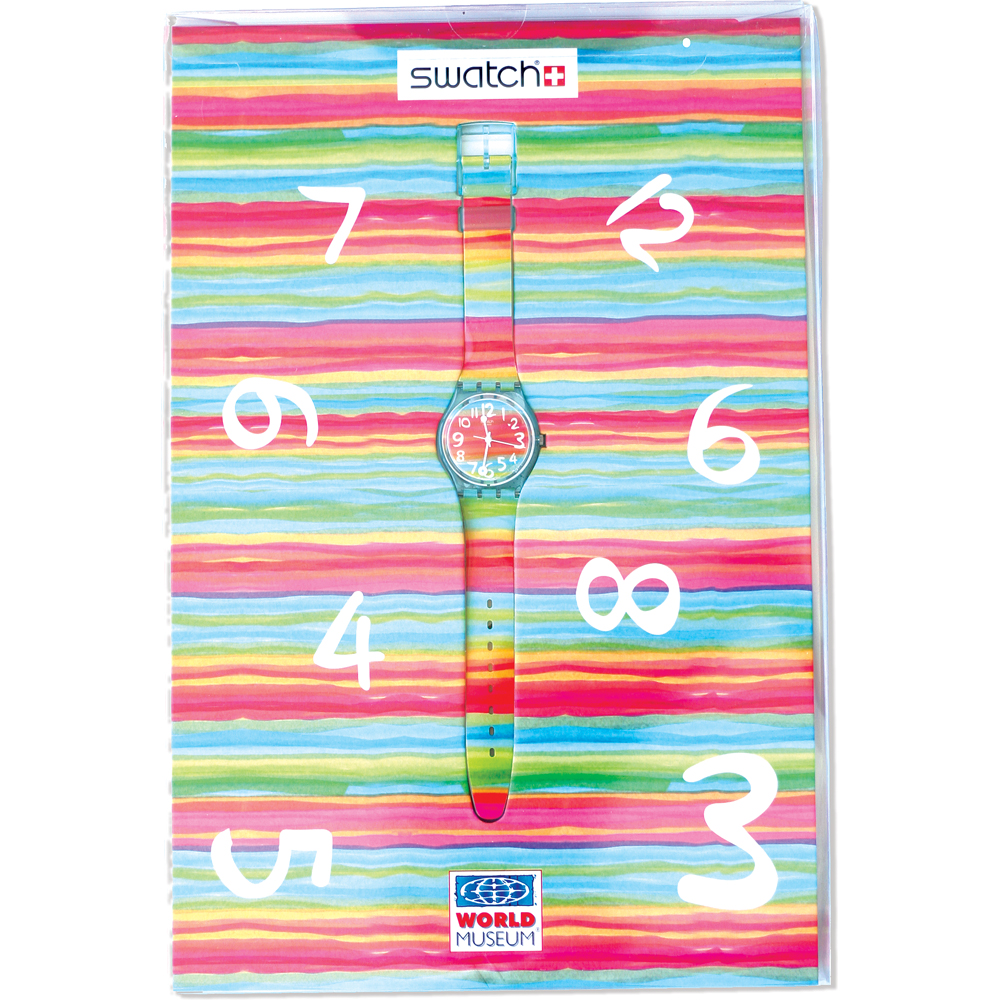 Montre Swatch Packaging Specials GS124PACK World Museum (Color The Sky)