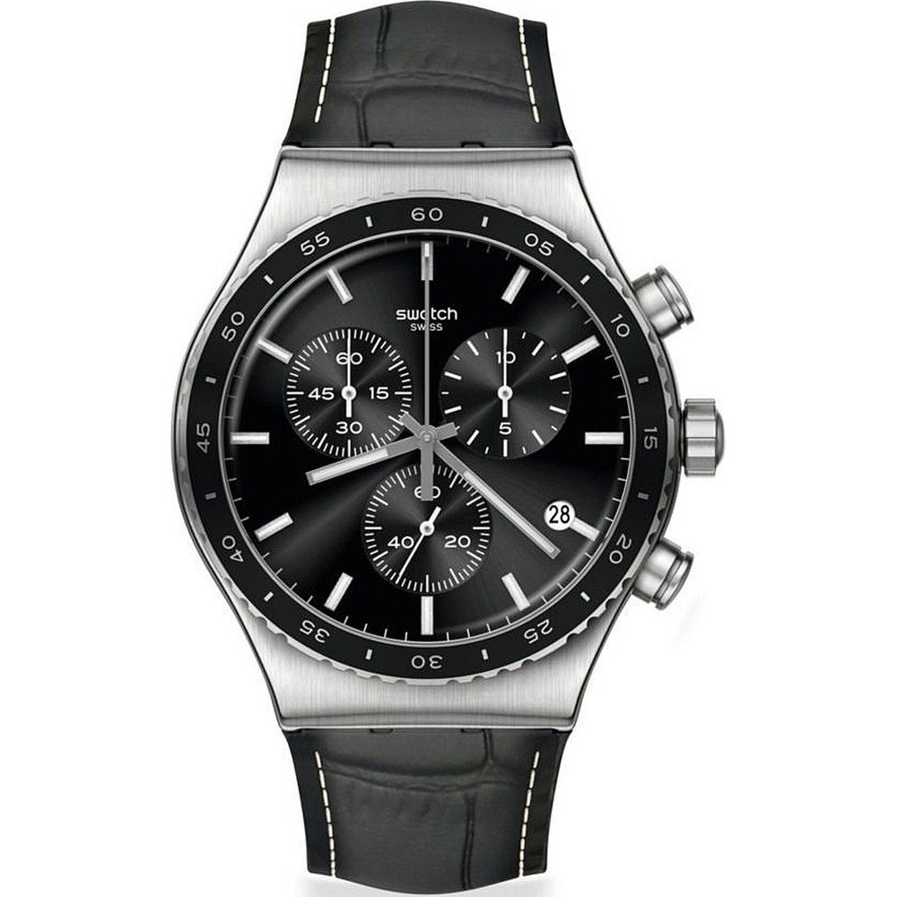Relógio Swatch Irony - Chrono New YVS495 Irony At Night