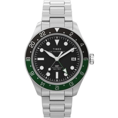 Relógio Timex Waterbury TW2Y60800 Waterbury Heritage Automatic GMT