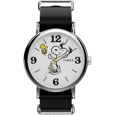 Relógio Timex X Peanuts TW2Y60900 Peanuts x Timex Weekender Snoopy