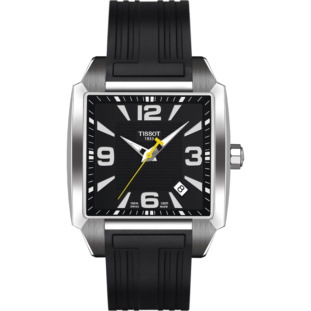 Tissot Watch Time 3 hands Quadrato T0055101705700