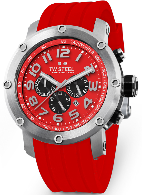 TW Steel Watch Chrono Grandeur Tech TW124R
