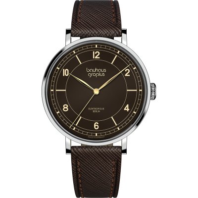 Walter Gropius New Bauhaus WGN-005-02 Elektropolis Watch