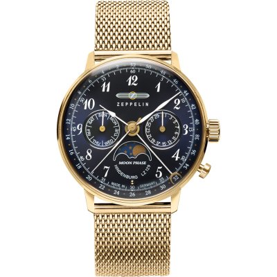 Zeppelin LZ 129 Hindenburg 7039M-2 LZ 129 Hindenburg Mondphase Uhr