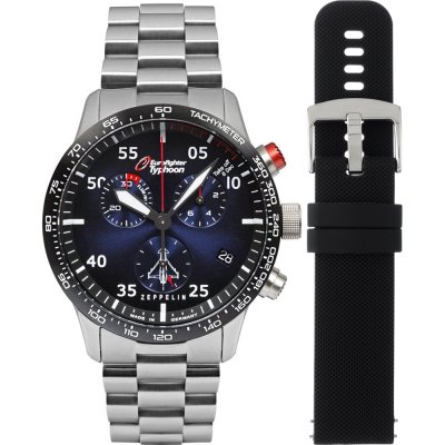 Zeppelin Eurofighter 7298M-3SET Uhr