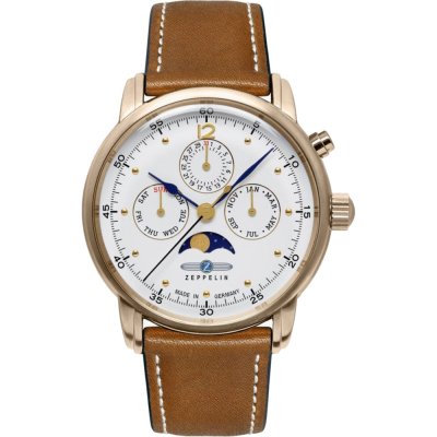 Zeppelin Barcelona 9576-5 Barcelona Moonphase Watch